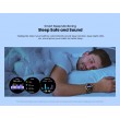 HAYLOU Solar 5 Смарт часовник-1.58" AMOLED, Bluetooth обаждания, NFC, 150+ спорта, 24/7 здравен мониторинг, IP68 (Черен, Бял)