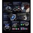 HAYLOU Solar 5 Смарт часовник-1.58" AMOLED, Bluetooth обаждания, NFC, 150+ спорта, 24/7 здравен мониторинг, IP68 (Черен, Бял)