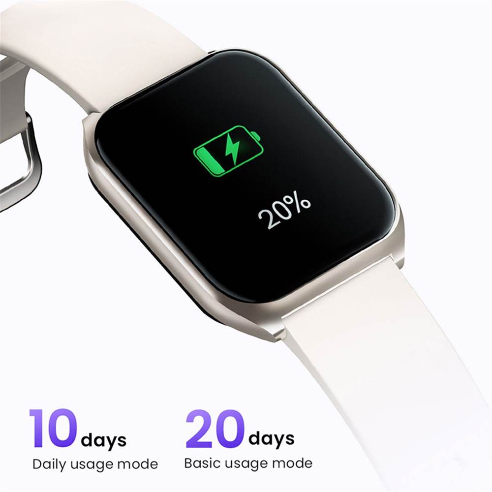 HAYLOU Watch 2 Pro Смарт часовник- 1.85", 100 спорта, мониторинг на нивото на кислород в кръвта и сърдечния ритъм, IP68, Черен