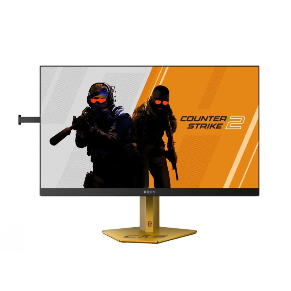 AOC CS24A, 24.1" Fast TN eSports геймърски монитор, Full HD, 600Hz (OC до 610Hz), 0.5ms, HDR400, Adaptive-Sync, USB хъб