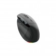 Acer Smart Fit – Безжична мишка, 8000 dpi, 10 бутона, RF 2.4GHz + BT 5.0, RGB - Черен