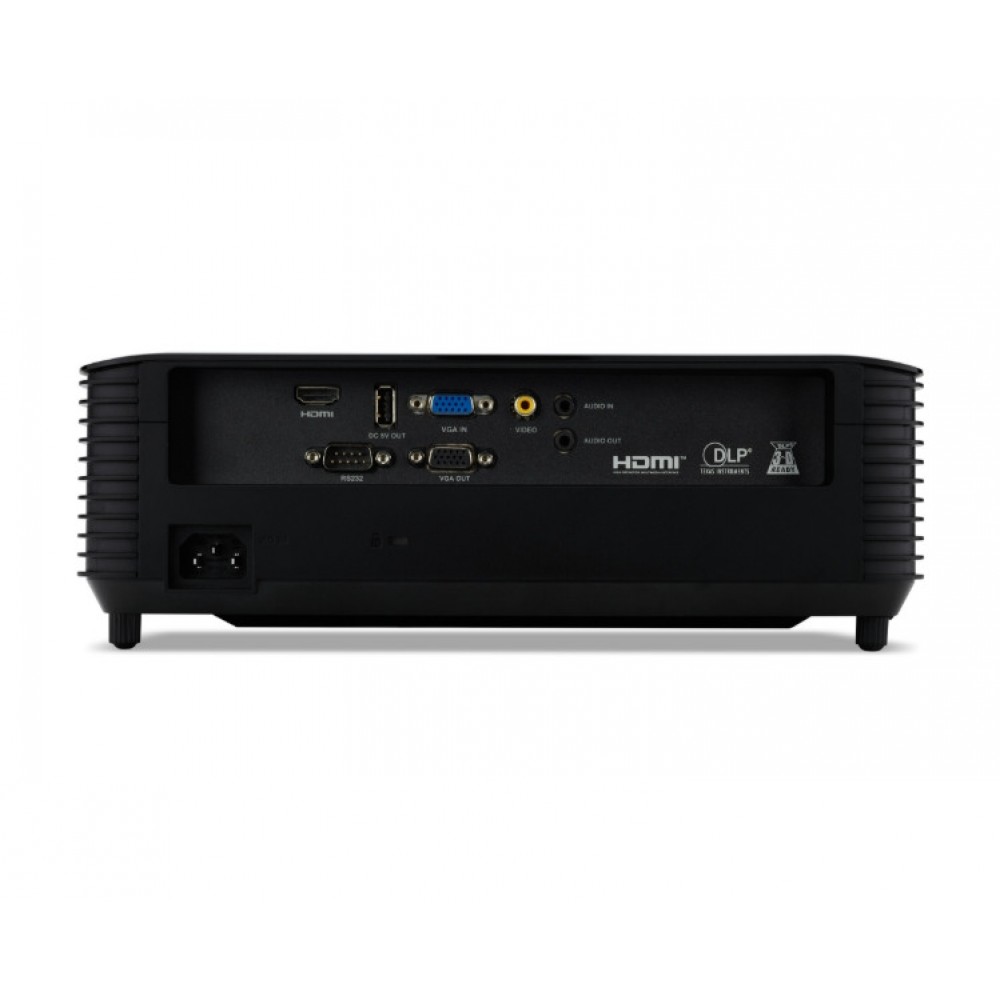 Acer X139 – Проектор, DLP, 5000 lm, WXGA 1280x800, 20000:1, LumiSense - Черен