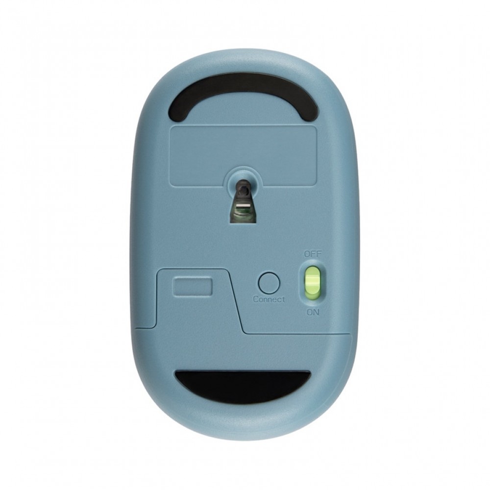 Acer Bubble Mouse AMR100 – Безжична мишка, 1600 dpi, Оптичен сензор, USB, 1 бутон - Син
