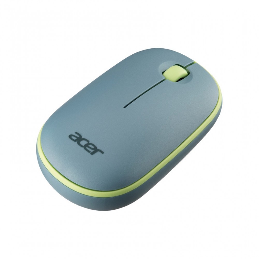 Acer Bubble Mouse AMR100 – Безжична мишка, 1600 dpi, Оптичен сензор, USB, 1 бутон - Син