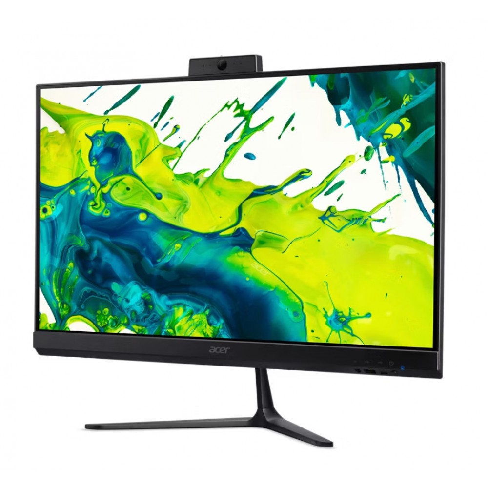 Acer Aspire C24-B All-in-One Компютър с Intel Core Ultra 5 115U, 16GB DDR5, 512GB SSD и 23.8" FHD IPS 120Hz – Black – DQ.BT5EX.002