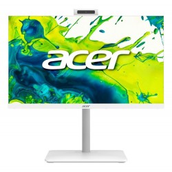 Acer Aspire C27-A All-in-One Компютър с Intel Core i5-13420H, 16GB DDR4, 512GB SSD и 27" FHD IPS 120Hz – White – DQ.BREEX.001