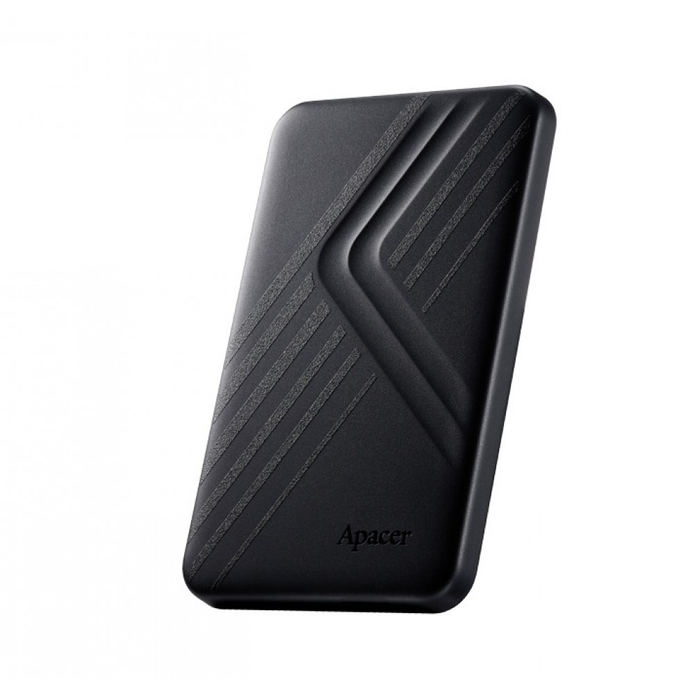 Apacer AC236 4TB - Външен твърд диск USB 3.2, 2.5", 235g - Черен