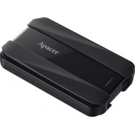 Външен твърд диск Apacer AC533 4TB USB 3.2, 2.5", Гумени уплътнения, 374g - Черен
