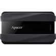 Външен твърд диск Apacer AC533 4TB USB 3.2, 2.5", Гумени уплътнения, 374g - Черен