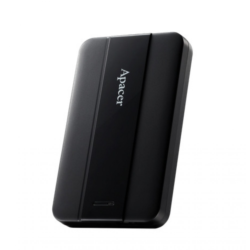 Външен твърд диск Apacer AC237 2TB USB 3.2, 2.5", 138.85g - Черен