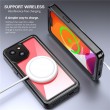 iPhone 13 mini REDPEPPER Водоустойчив / Удароустойчив Калъф + Скрийн Протектор – Черен, IP68
