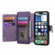 Калъф за iPhone 16 CASENEO MW-02 Магнитен Портфейл от PU Кожа с Отделящ се Калъф, RFID Защита и Скрийн Протектор – 6 цвята