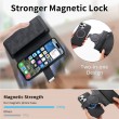 Калъф за iPhone 16 Pro CASENEO MW-02 Магнитен Портфейл от PU Кожа с Отделящ се Калъф, RFID Защита и Скрийн Протектор – 6 цвята