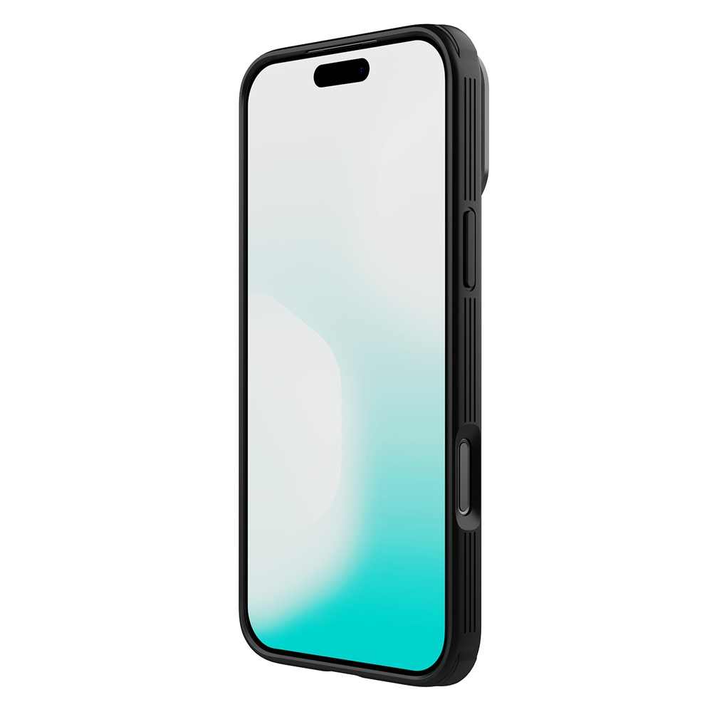 Калъф NILLKIN CamShield Prop Magnetic за iPhone 18 Pro Max / 17 Pro Max Удароустойчив TPU + PC с MagSafe, Прозрачно Капаче-Стойка за Камерата и Скрийн Протектор