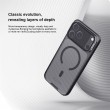 Калъф NILLKIN CamShield Prop Magnetic за iPhone 18 Pro Max / 17 Pro Max Удароустойчив TPU + PC с MagSafe, Прозрачно Капаче-Стойка за Камерата и Скрийн Протектор