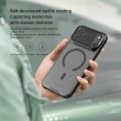 Калъф NILLKIN CamShield Prop Magnetic за iPhone 18 Pro Max / 17 Pro Max Удароустойчив TPU + PC с MagSafe, Прозрачно Капаче-Стойка за Камерата и Скрийн Протектор