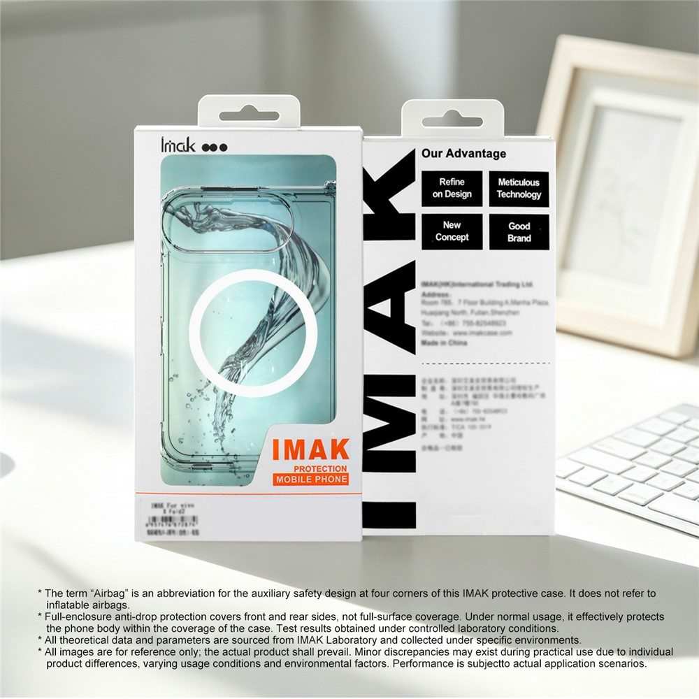 Калъф MAK за iPhone Duo Магнитен Удароустойчив TPU + PC с Airbag Защита, Защита на Пантата и Скрийн Протектор – Прозрачен
