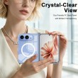 Калъф MAK за iPhone Duo Магнитен Удароустойчив TPU + PC с Airbag Защита, Защита на Пантата и Скрийн Протектор – Прозрачен