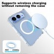 Калъф MAK за iPhone Duo Магнитен Удароустойчив TPU + PC с Airbag Защита, Защита на Пантата и Скрийн Протектор – Прозрачен