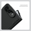 Калъф NILLKIN Super Frosted Shield Fold за iPhone Duo Магнитен Матов PC с Алуминиева Рамка за Камерата и Скрийн Протектор – Черен