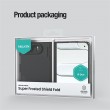 Калъф NILLKIN Super Frosted Shield Fold за iPhone Duo Магнитен Матов PC с Алуминиева Рамка за Камерата и Скрийн Протектор – Черен