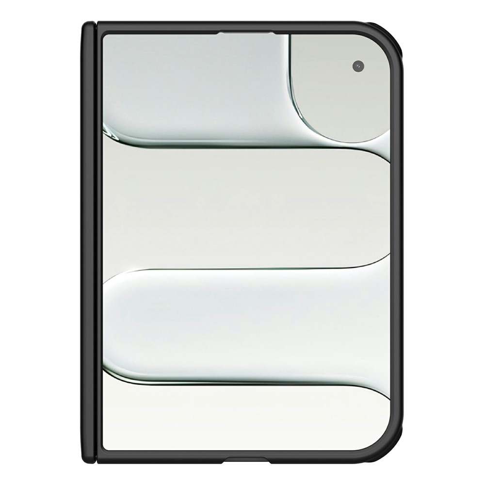 Калъф NILLKIN Super Frosted Shield Fold за iPhone Duo Магнитен Матов PC с Алуминиева Рамка за Камерата и Скрийн Протектор – Черен