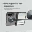 Калъф NILLKIN Super Frosted Shield Fold за iPhone Duo Магнитен Матов PC с Алуминиева Рамка за Камерата и Скрийн Протектор – Черен