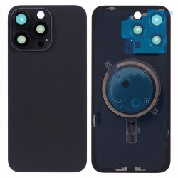 OEM Заден Капак за iPhone 15 Pro с Рамка, Стъкло за Камерата и Магнитен Ринг – 4 цвята