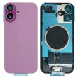 OEM Заден Капак за iPhone 16 Plus с Рамка, Стъкло за Камерата и Магнитен Ринг – 5 цвята