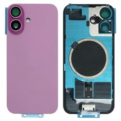 OEM Заден Капак за iPhone 16 Plus с Рамка, Стъкло за Камерата и Магнитен Ринг – 5 цвята