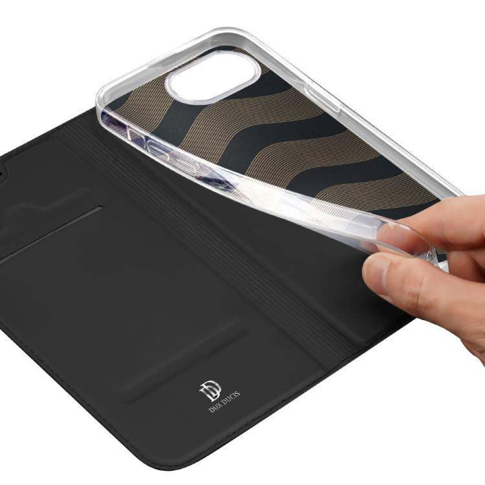 iPhone 16e DUX DUCIS Кожен Калъф и Протектор