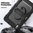 Apple iPad Air 11 2024 Silicone Hybrid PC Tablet Case /Shoulder Strap Удароустойчив Калъф и Протектор