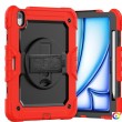 Apple iPad Air 11 2024 Silicone Hybrid PC Tablet Case /Shoulder Strap Удароустойчив Калъф и Протектор