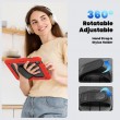 Apple iPad Air 11 2024 Silicone Hybrid PC Tablet Case /Shoulder Strap Удароустойчив Калъф и Протектор