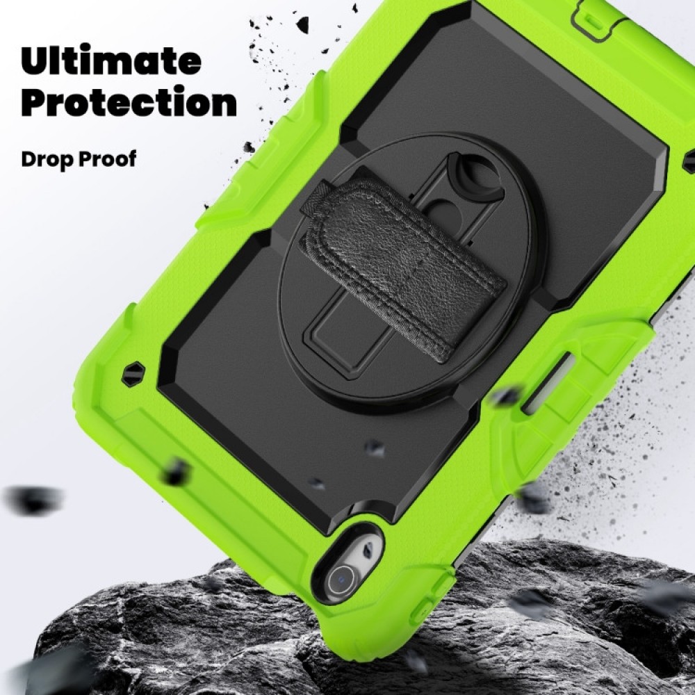 Apple iPad Air 11 2024 Silicone Hybrid PC Tablet Case /Shoulder Strap Удароустойчив Калъф и Протектор