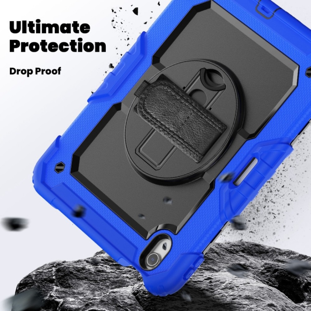 Apple iPad Air 11 2024 Silicone Hybrid PC Tablet Case /Shoulder Strap Удароустойчив Калъф и Протектор