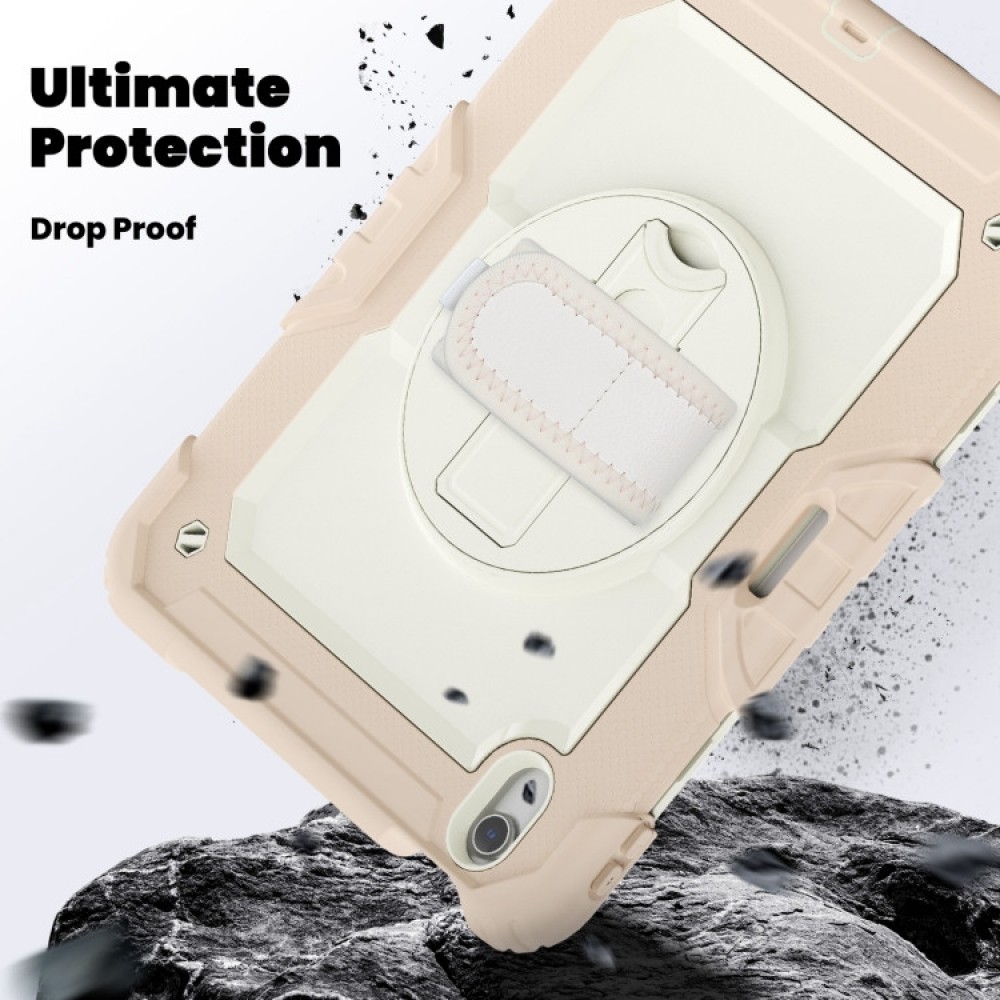 Apple iPad Air 11 2024 Silicone Hybrid PC Tablet Case /Shoulder Strap Удароустойчив Калъф и Протектор
