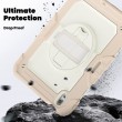 Apple iPad Air 11 2024 Silicone Hybrid PC Tablet Case /Shoulder Strap Удароустойчив Калъф и Протектор