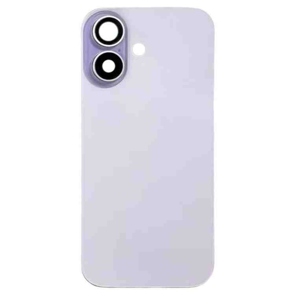 Оригинален Стъклен Заден Капак за iPhone 17 с Рамка за Камерата – Черен, Зелен, Син, Лилав, Бял
