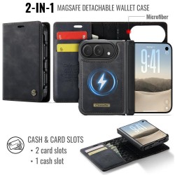 Калъф CaseMe C49 за iPhone Duo с MagSafe, Магнитен Сваляем Портфейл, RFID Защита и Скрийн Протектор – 5 цвята