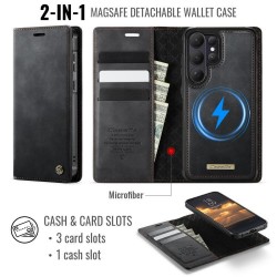 Калъф CaseMe C49 за iPhone Air с MagSafe, Магнитен Сваляем Портфейл, RFID Защита и Скрийн Протектор – 5 цвята