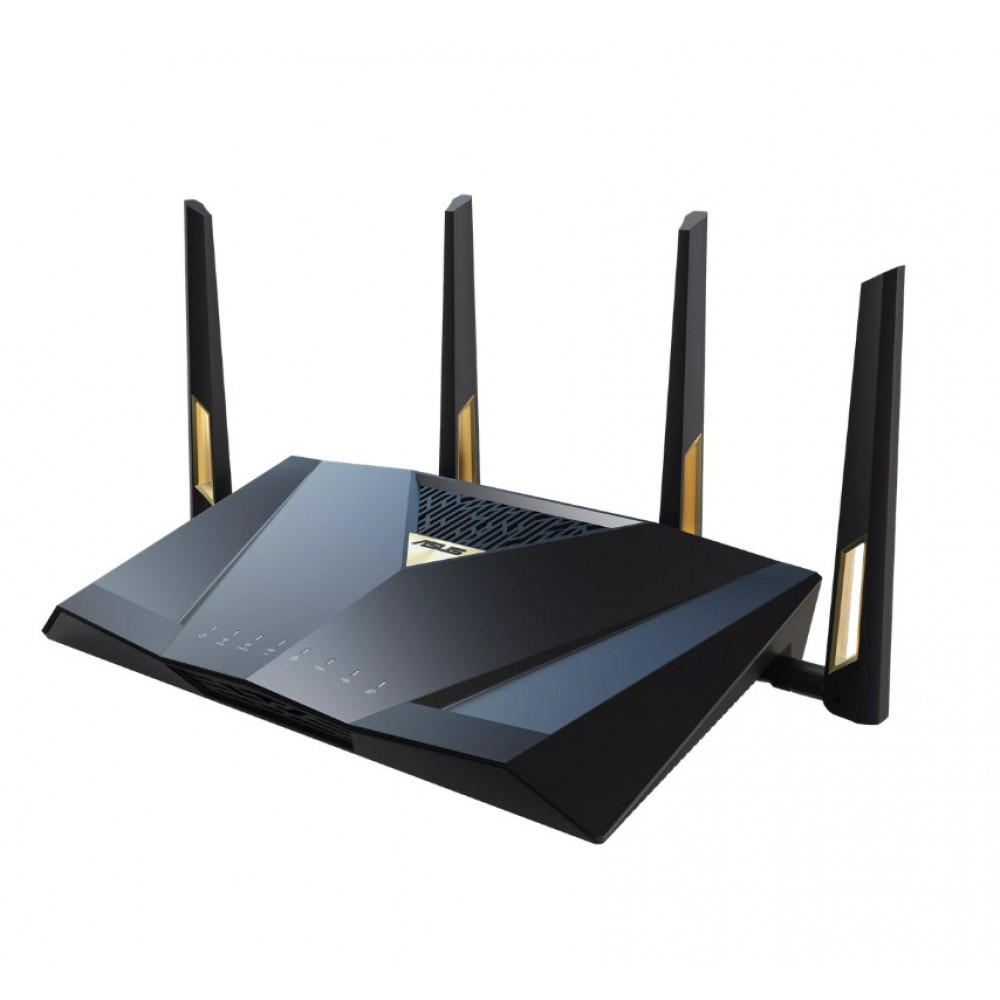 ASUS RT-BE88U BE7200 Gaming Wi-Fi 7 Рутер с 10G, 2.5G, SFP+ и AiProtection Pro – 90IG08V0-MO3N0V