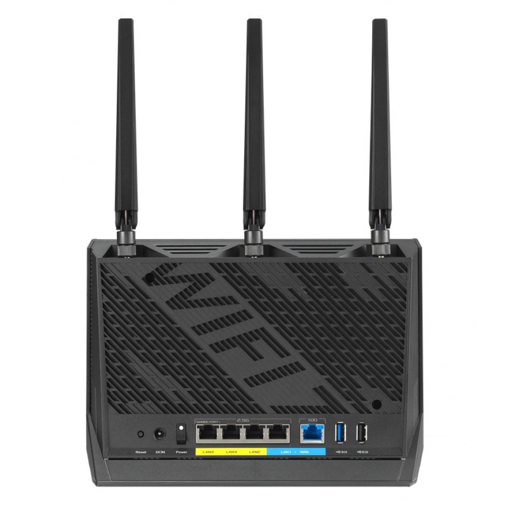 ASUS RT-BE86U BE6800 Gaming Wi-Fi 7 Рутер с 10G, 2.5G и AiProtection Pro – 90IG08W0-MO9A0V