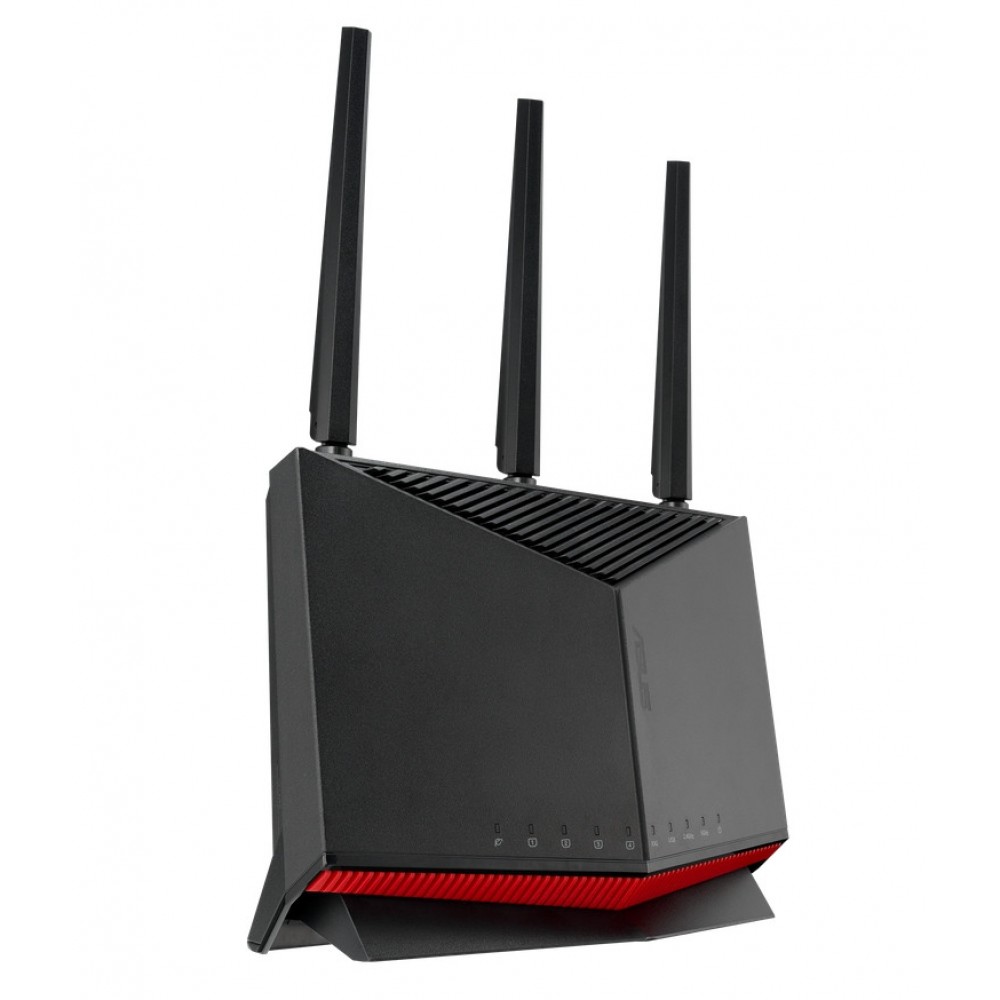 ASUS RT-BE86U BE6800 Gaming Wi-Fi 7 Рутер с 10G, 2.5G и AiProtection Pro – 90IG08W0-MO9A0V