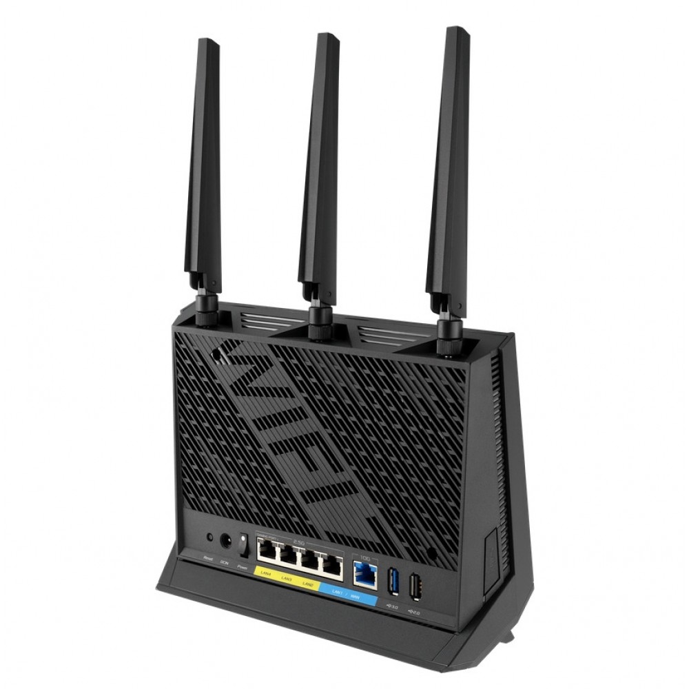 ASUS RT-BE86U BE6800 Gaming Wi-Fi 7 Рутер с 10G, 2.5G и AiProtection Pro – 90IG08W0-MO9A0V