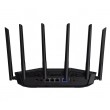 ASUS TUF Gaming BE6500 Wi-Fi 7 Двулентов Рутер с 2.5GbE, 4K-QAM, MLO, Gaming Port и USB 3.2 – 90IG0920-MO9C00