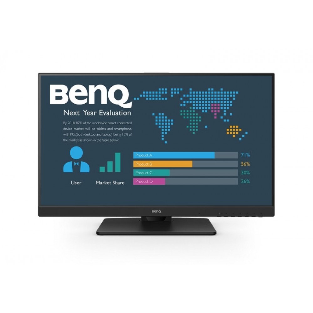 BenQ BL2786TC IPS Монитор27",  USB-C, 100Hz, Anti-Glare, Завъртане 90°, Черен