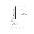BenQ MOBIUZ EX271 Монитор - 27" IPS FHD, 180Hz, 1ms, HDR400, Говорители - Бял