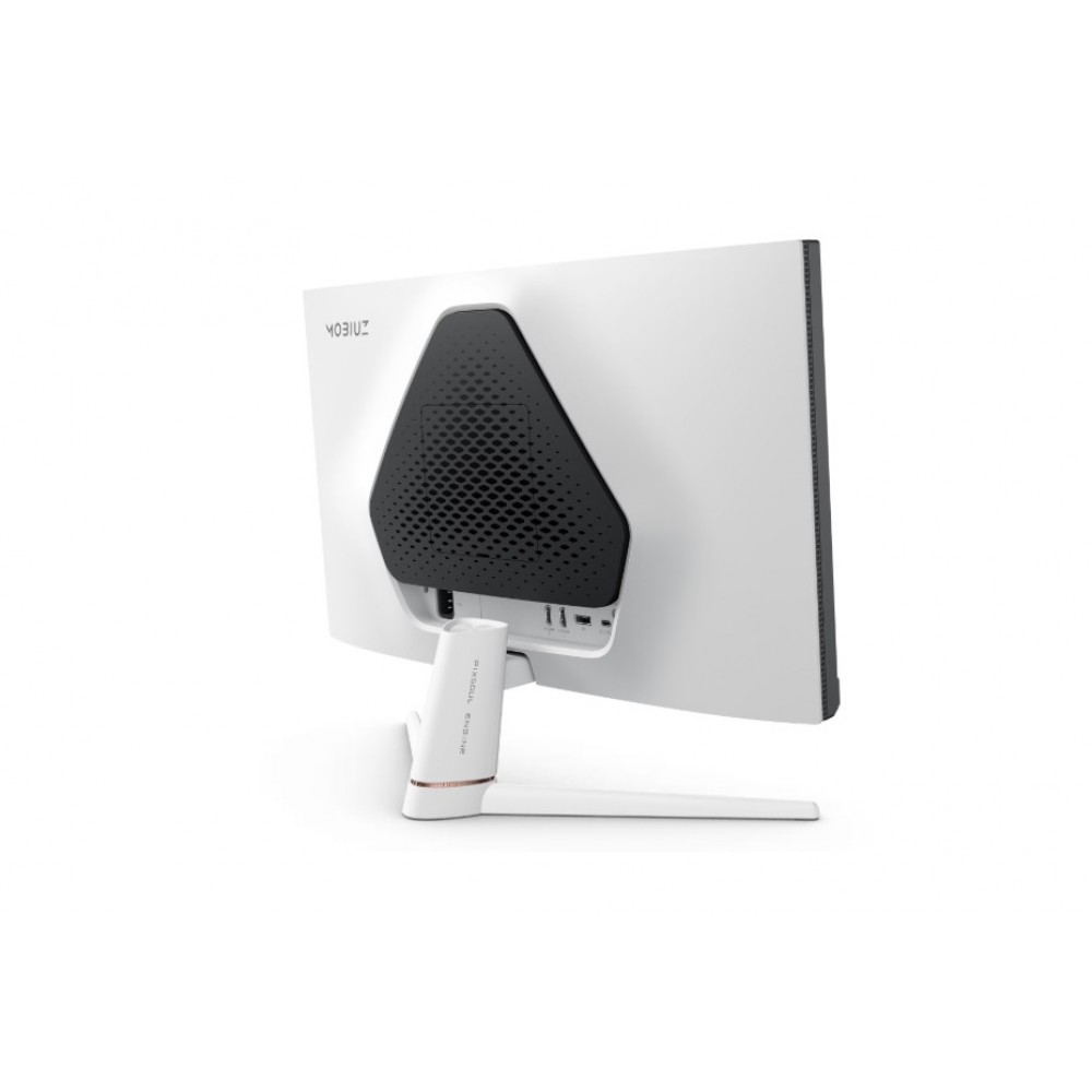 BenQ EX251 MOBIUZ – монитор 25" IPS, 220Hz, 1ms, FreeSync, 400 cd/m², USB-C, 2x2.5W, бял