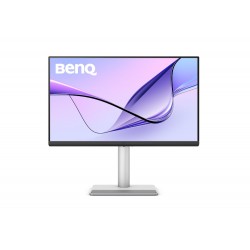 BenQ MA270UP Монитор - 27" IPS 4K, 99% sRGB, 95% P3, USB-C 90W, Говорители - Сив